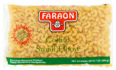 Faraon Pasta Elbow Small Pack - 7 Oz