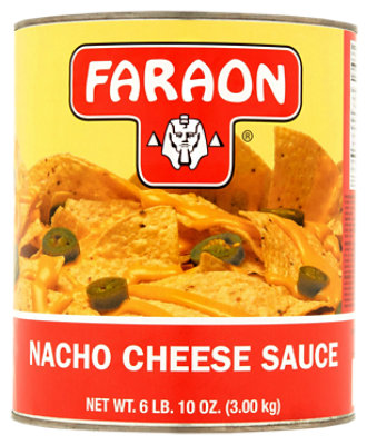 Faraon Sauce Nacho Cheese Can - 106 Oz