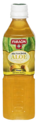 Faraon Drink Aloe Vera Mango Bottle - 500 Ml