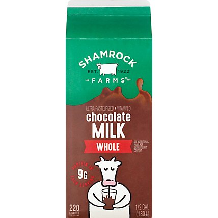 Shamrock Hgl Whole Chocolate Milk - 64 Fl. Oz. - Image 6