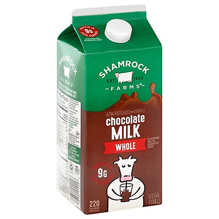 Shamrock Hgl Whole Chocolate Milk - 64 Fl. Oz. - Image 1