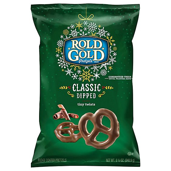 ROLD GOLD Pretzels Classic Dipped Tiny Twists - 8.5 Oz