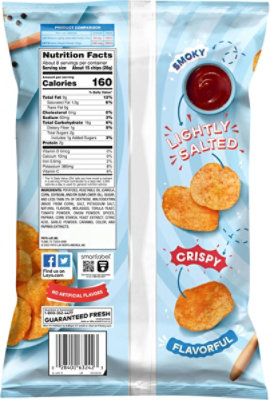 Lays Potato Chips Lightly Salted Barbecue - 7.75 Oz - Image 6