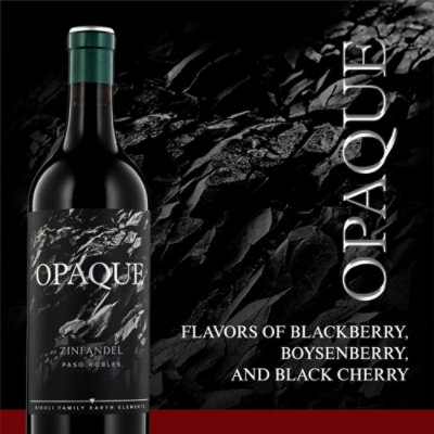 Opaque Zinfandel Wine - 750 Ml - Image 3