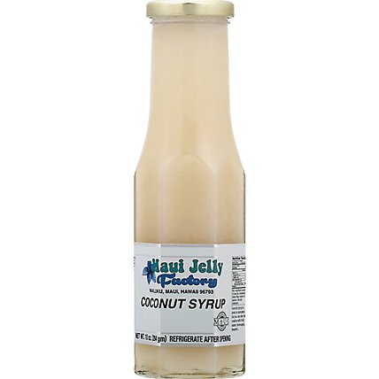 Maui Jelly Factory Coconut Syrup - 10 Oz - Image 2
