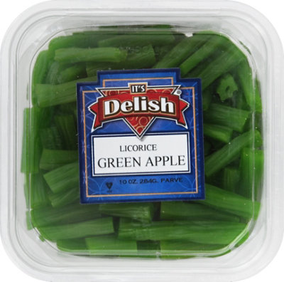 Its Delish Green Apple Licorice Bits Sq Tb - 12 Oz - Safeway