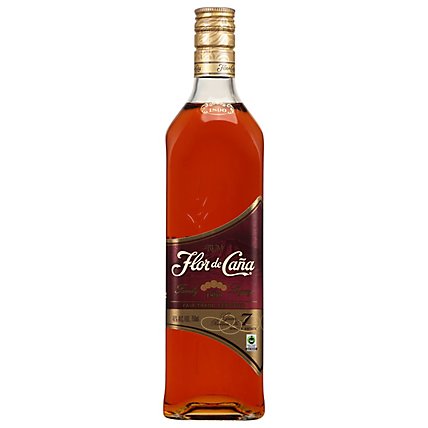 Flor De Cana Rum Gran Reserva 80 Proof - 750 Ml - Image 3