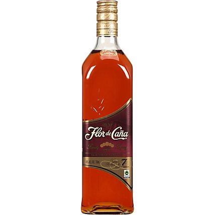 Flor De Cana Rum Gran Reserva 80 Proof - 750 Ml - Image 2