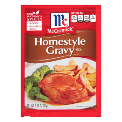 McCormick Gravy Mix Homestyle - 0.87 Oz