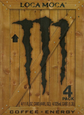 Monster Energy Java Loca Moca Coffee + Energy Drink - 4-11 Fl. Oz. - Image 1