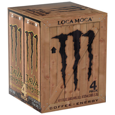 Monster Energy Java Loca Moca Coffee + Energy Drink - 4-11 Fl. Oz.