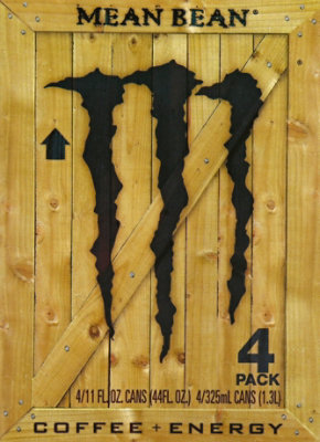Monster Energy Java Mean Bean Coffee + Energy Drink - 4-11 Fl. Oz. - Image 1