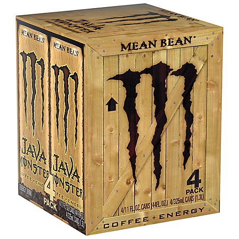 Monster Energy Java Mean Bean Coffee + Energy Drink - 4-11 Fl. Oz.