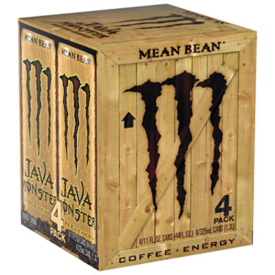 Monster Energy Java Mean Bean Coffee + Energy Drink - 4-11 Fl. Oz. - Image 1