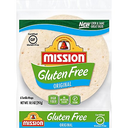 Mission Tortillas Gluten Free Soft Taco Bag Bag 6 Count - 10.6 Oz - Image 2