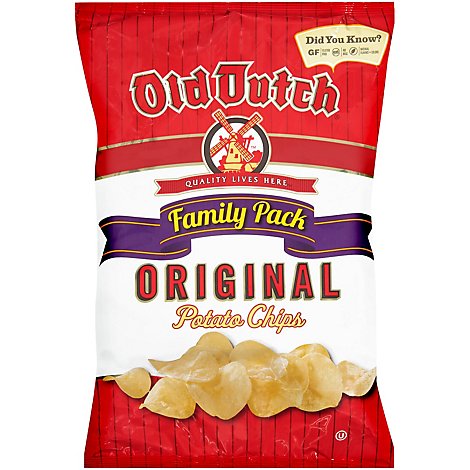 Old Dutch Potato Chips Family Pack - 10 Oz