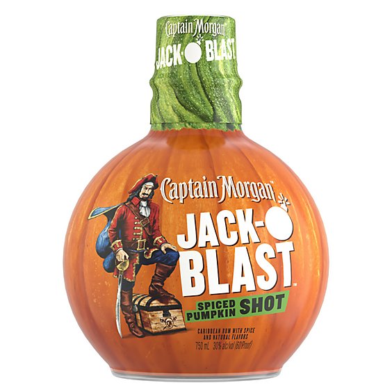 Captain Morgan Jack-O-Blast 60PF - 750 Ml (Limited quantities may be available in store)
