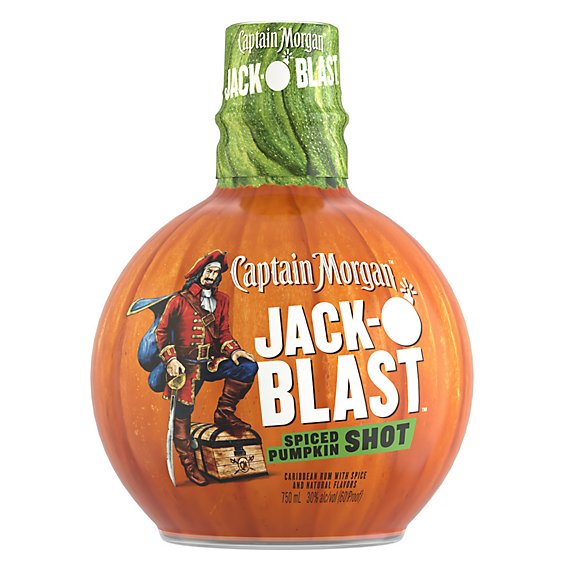 Captain Morgan Jack - O - Blast 60 Proof - 750 Ml (limited Captain Morgan Jack - O - Blast 60 Proof - 750 Ml (limited