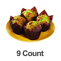 Bakery Muffin Pistachio 9 Count - Each - Image 1