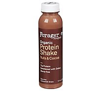 Forager Project Organic Plant Shake Protein Dairy Free Nuts & Cocoa - 12 Fl. Oz.