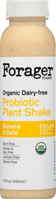 Forager Project Organic Plant Shake Probiotic Dairy Free Banana & Date - 12 Fl. Oz. - Image 2