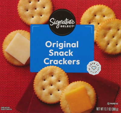 Signature SELECT Crackers Baked Snack Classic - 13.7 Oz - Image 4