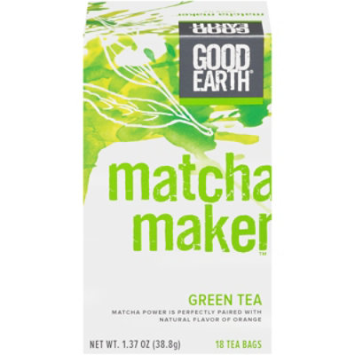 Good Earth Teas Green Tea Matcha Maker - 18 Count - Image 3