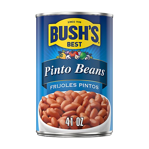 BUSH'S BEST Pinto Beans - 41 Oz