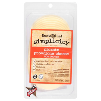 Boars Head Simplicity Per Slice Picante Provolone - 8 Oz - Image 3