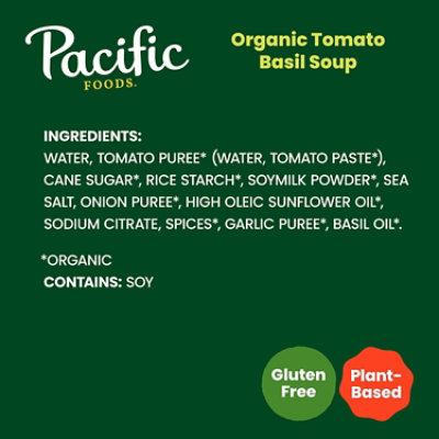 Pacific Foods Organic Tomato Basil Soup - 32 Fl Oz - Image 5