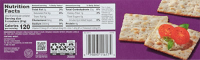 O Organics Crackers Organic Stone Ground Wheat - 10 Oz - Image 5
