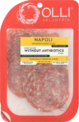 Salame Napoli Pre-Sliced - 4 Oz - Image 2