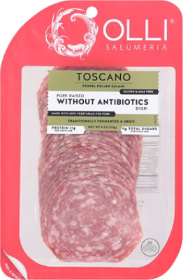 Salame Toscano Pre-Sliced - 4 Oz - Image 2