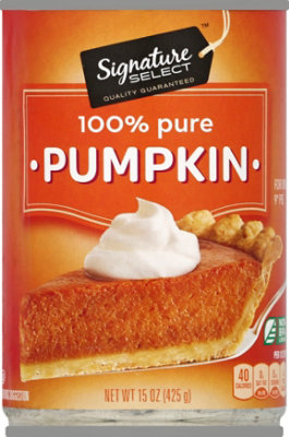 Signature SELECT Pumpkin 100% Pure - 15 Oz - Image 2