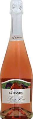 14 Hands Winery Wine Sparkling Brut Rose - 750 Ml - Image 2
