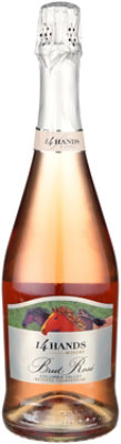 14 Hands Winery Wine Sparkling Brut Rose - 750 Ml