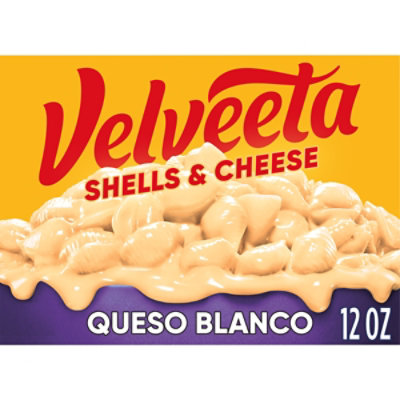 Velveeta Shells & Cheese Queso Blanco Shell Pasta & Cheese Sauce Box - 12 Oz - Image 1