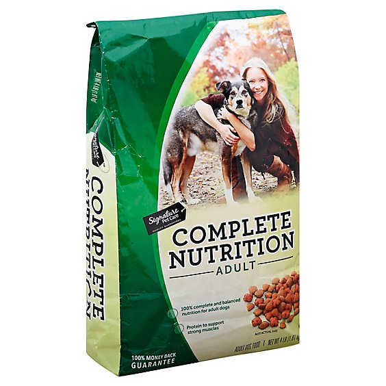 Signature Pet Care Dog Food Adult Complete Nutrition Bag - 4 Lb