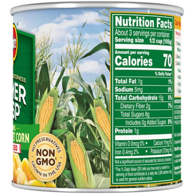 Del Monte Summer Crisp Corn Whole Kernel No Salt Added - 11 Oz - Image 5