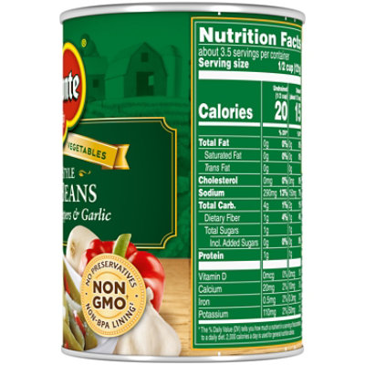 Del Monte Green Beans French Style with Onion Red Pepper & Garlic - 14.5 Oz - Image 5