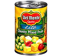 Del Monte Mixed Fruit Chunky Lite - 15 Oz