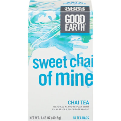 Good Earth Teas Sweet & Spicy Chai Tea Sweet Chai Of Mine 18 Count - 1.46 Oz - Image 3