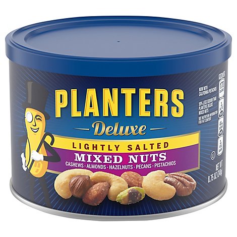 Planters Deluxe Mixed Nuts Lightly Salted - 8.75 Oz