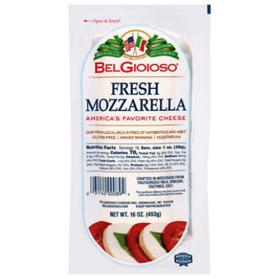 BelGioioso Fresh Mozzarella Cheese Log - 16 Oz - Image 3