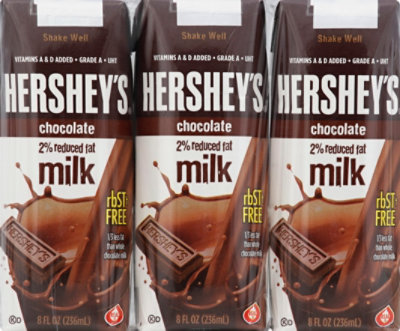 HERSHEY 2pct Chocolate Milk 3pk - 3-8 Fl. Oz. - Image 2