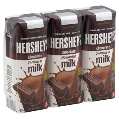 HERSHEY 2pct Chocolate Milk 3pk - 3-8 Fl. Oz. - Image 1