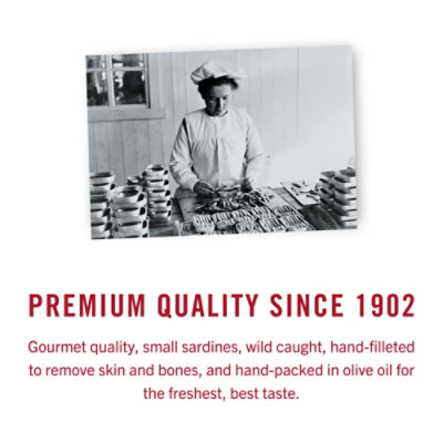 King Oscar Wild Caught Skinless & Boneless Sardines in Olive Oil - 4.38 Oz - Image 5