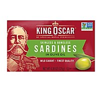 King Oscar Sardines Skinless & Boneless in Olive Oil - 4.4 Oz