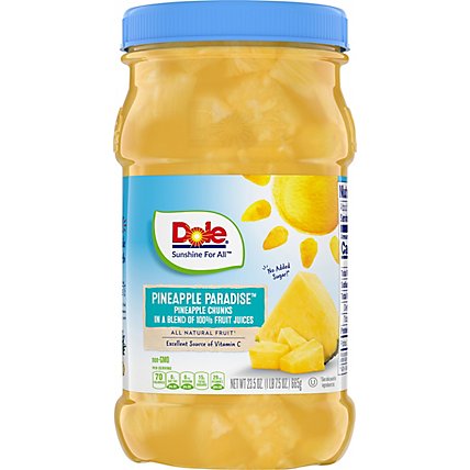 Dole Pineapple Chunks in Pineapple Juice - 23.5 Oz - Image 2