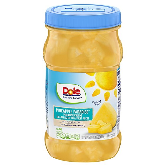 Dole Pineapple Chunks in Pineapple Juice - 23.5 Oz
